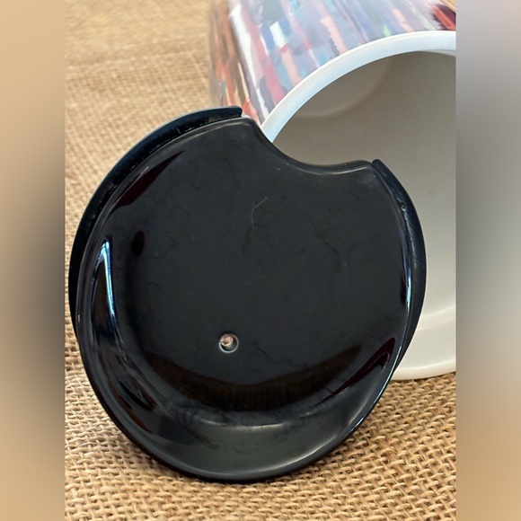 Starbucks | Ceramic Travel Tall Tumbler with Ceramic Lid | Paint Drip Design - Picture 10 of 13